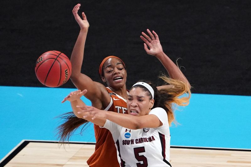 NCAA Womens Basketball: Elite Eight-Texas at South Carolina