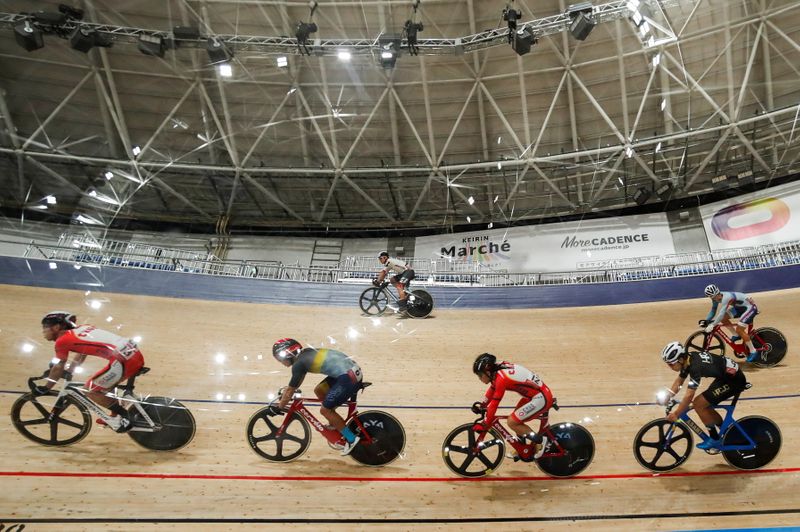Tokyo 2020 Olympics test event for track cycling in Izu