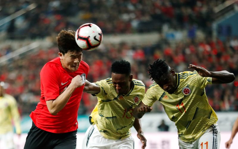 Soccer Football – International Friendly – South Korea vs Colombia