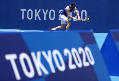 Tokyo 2020 Olympics – Tennis Training