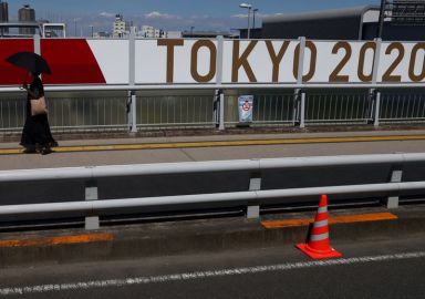Scenes ahead of the Tokyo 2020 Olympic Games in Tokyo