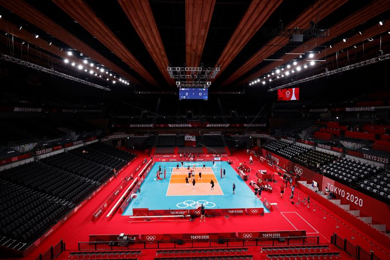Tokyo 2020 Olympics – Volleyball Training