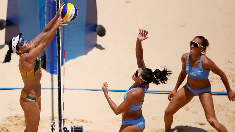 Beach Volleyball – Women – Pool C – Brazil (Agatha/Duda)