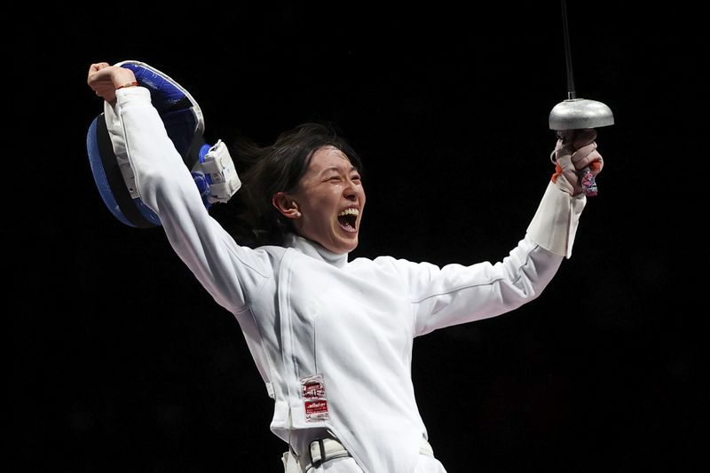 Fencing – Women’s Individual Epee – Gold medal match