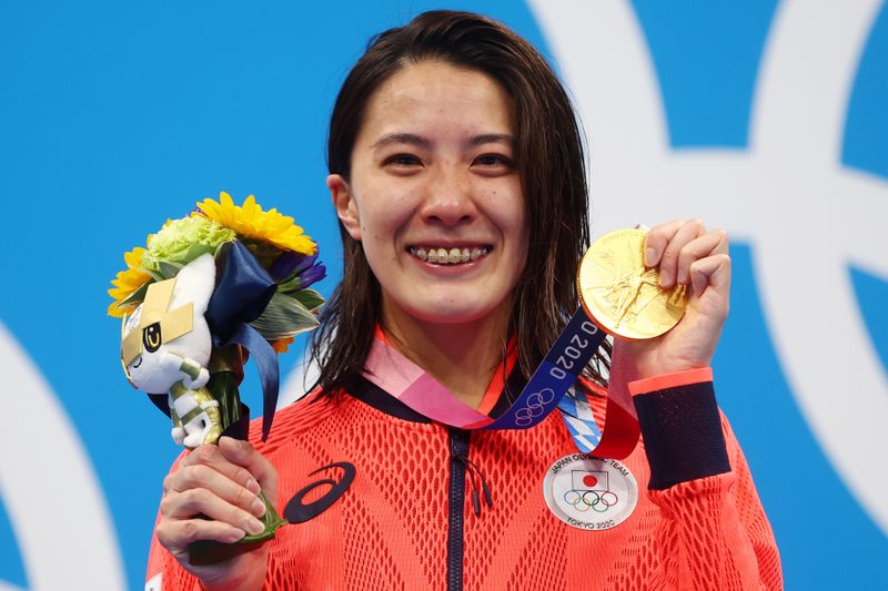 Swimming – Women’s 400m Individual Medley – Medal Ceremony