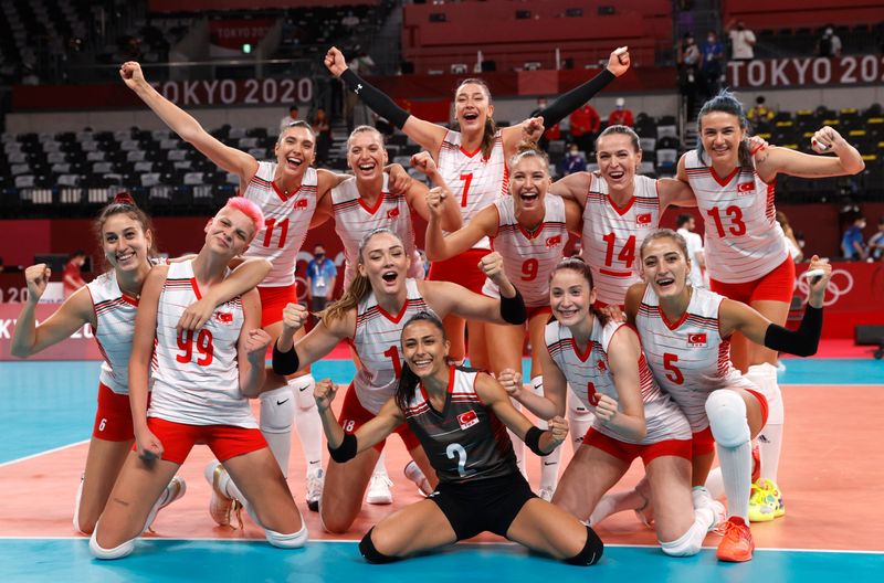 Volleyball – Women’s Pool B – China v Turkey