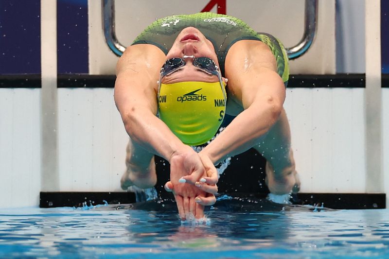 Swimming – Women’s 100m Backstroke – Heats