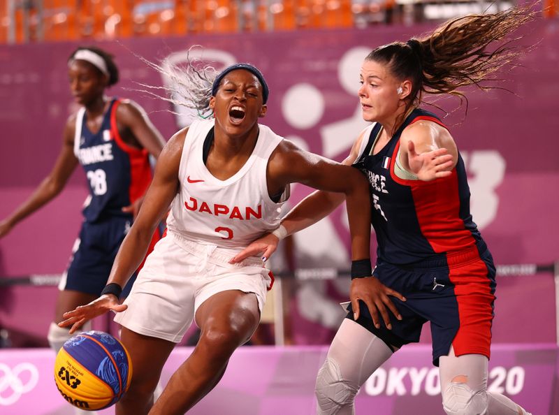 Basketball 3×3 – Women – Quarterfinal – Japan v France