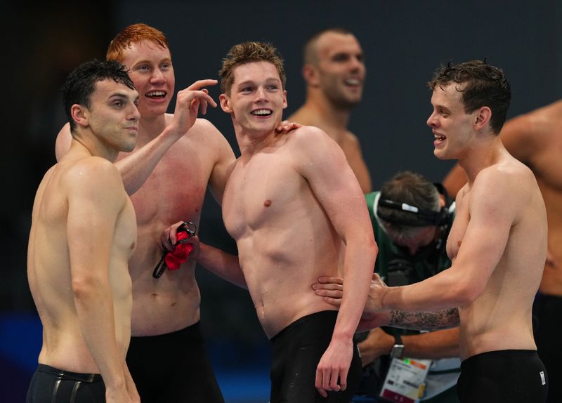 Swimming – Men’s 4 x 200m Freestyle Relay – Medal