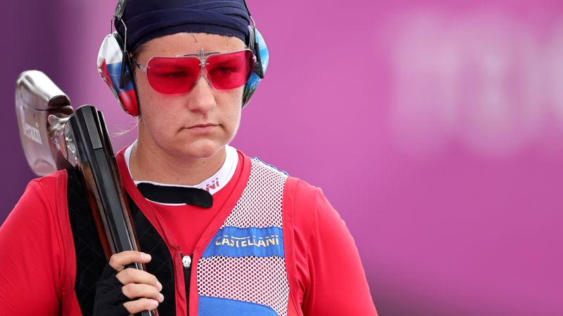 Shooting – Women’s Trap – Qualification Day 1