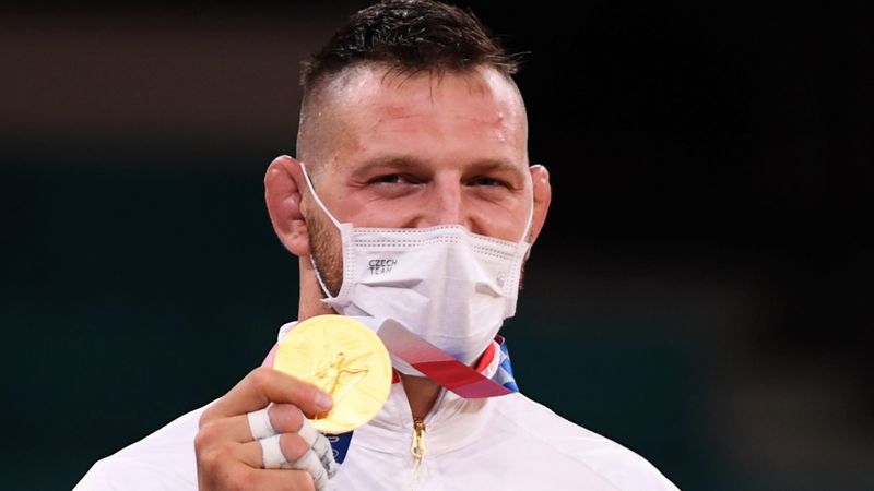 Judo – Men’s +100kg – Medal Ceremony