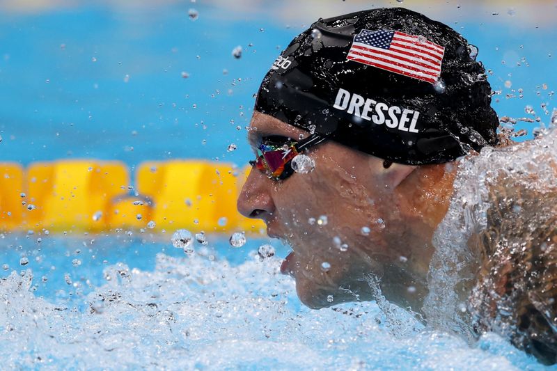 OlympicsSwimmingMore gold for Dressel, Ledecky and McKeown; Britain