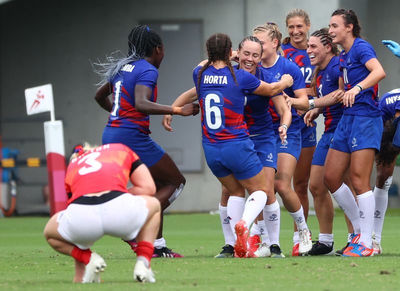 Rugby Sevens – Women – Semifinal – Britain v France