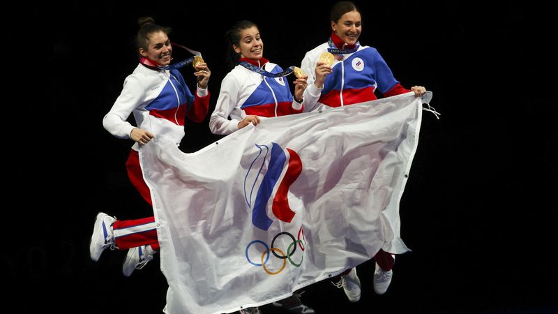 Fencing – Women’s Team Sabre – Medal Ceremony