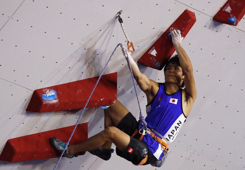 FILE PHOTO: Climbing – 2018 Asian Games – Men’s Combined
