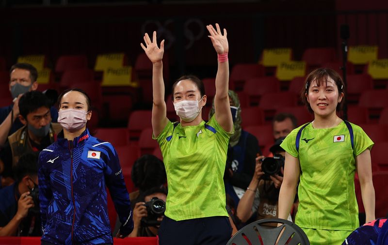Table Tennis – Women’s Team – Semifinal