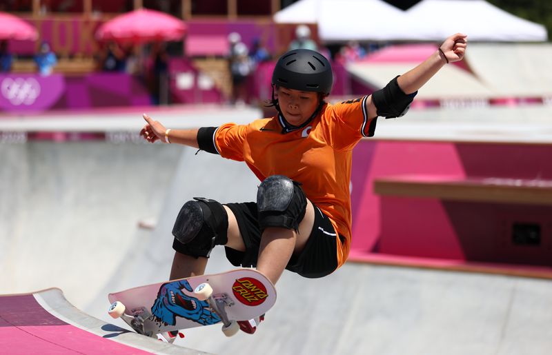 Skateboarding – Women’s Park – Preliminary Round