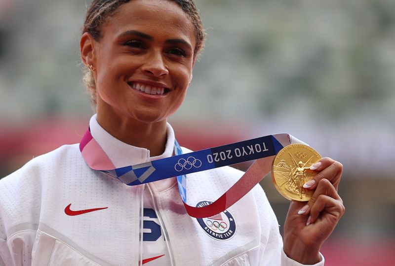 Athletics – Women’s 400m Hurdles – Medal Ceremony