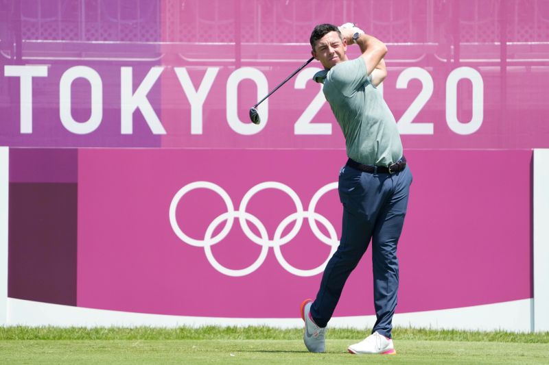 FILE PHOTO: Olympics: Golf-Mens Individual Round 4