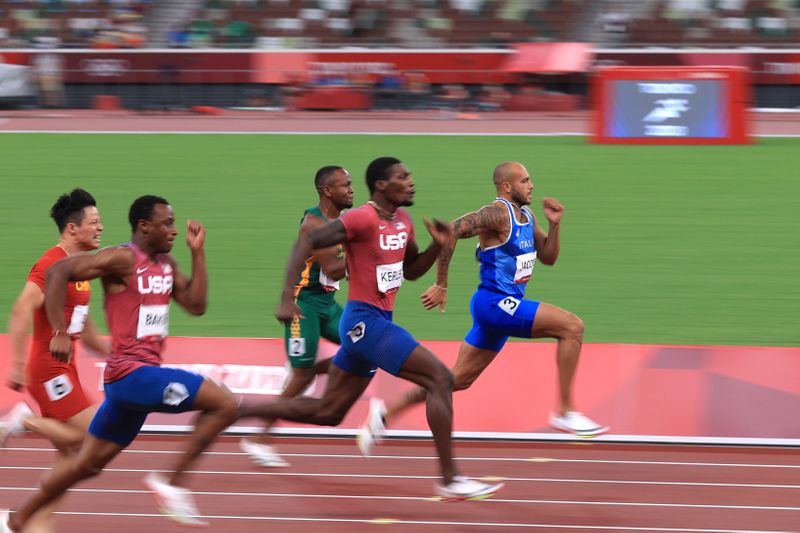 Athletics – Men’s 100m – Final