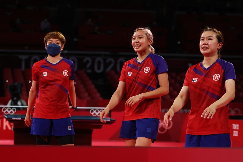 Table Tennis – Women’s Team – Bronze medal match