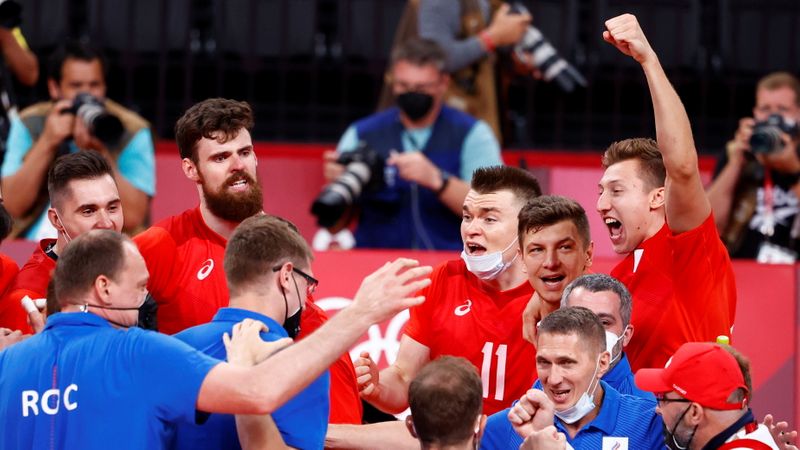 Volleyball – Men’s Semifinal – Brazil v The Russian Olympic