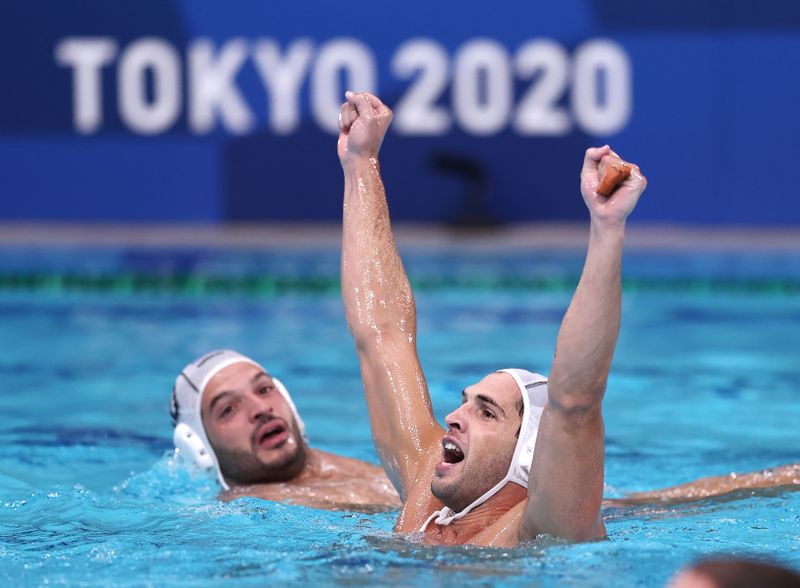 Water Polo – Men – Semifinal – Greece v Hungary
