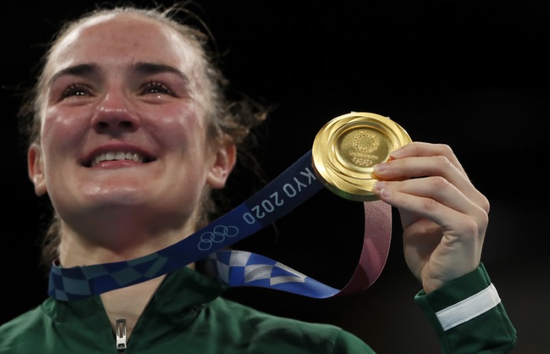 Boxing – Women’s Lightweight – Medal Ceremony