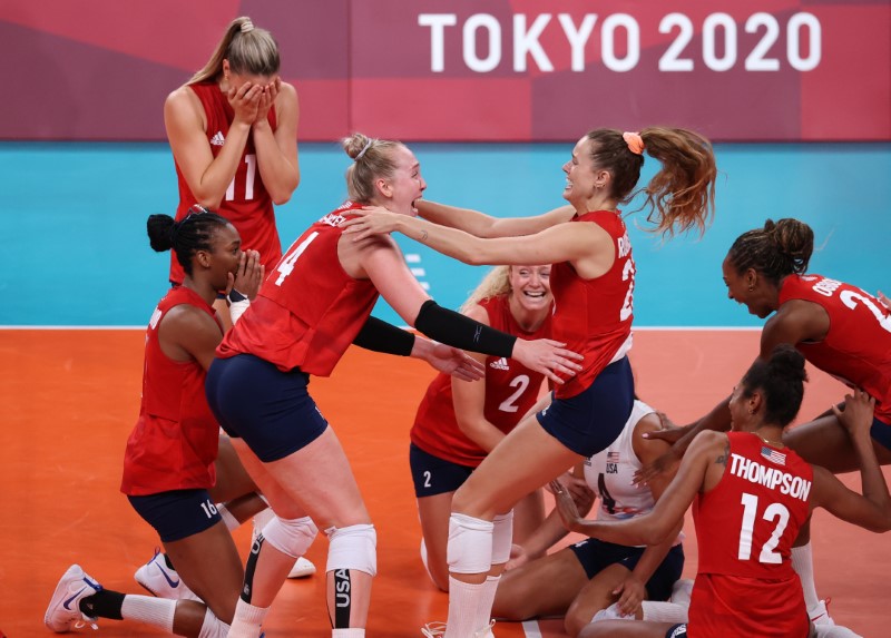 Volleyball – Women’s Gold medal match – Brazil v The
