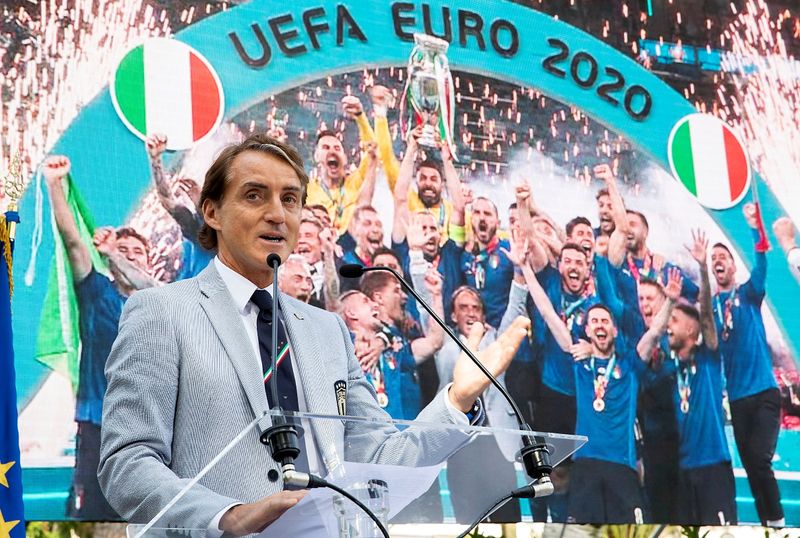 Euro 2020 – Italy’s President Sergio Mattarella meets with the