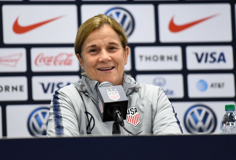 FILE PHOTO: Soccer: US Women’s National Soccer Team Coach Jill