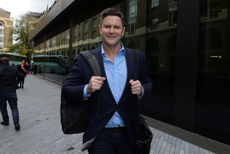 FILE PHOTO: Former New Zealand cricket captain Chris Cairns leaves