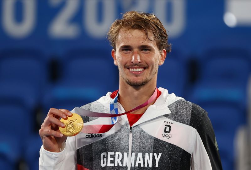 FILE PHOTO: Tennis – Men’s Singles – Medal Ceremony
