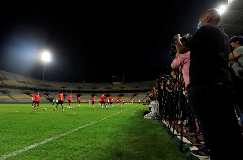 FILE PHOTO: World Cup – Africa Qualifiers – Egypt Training