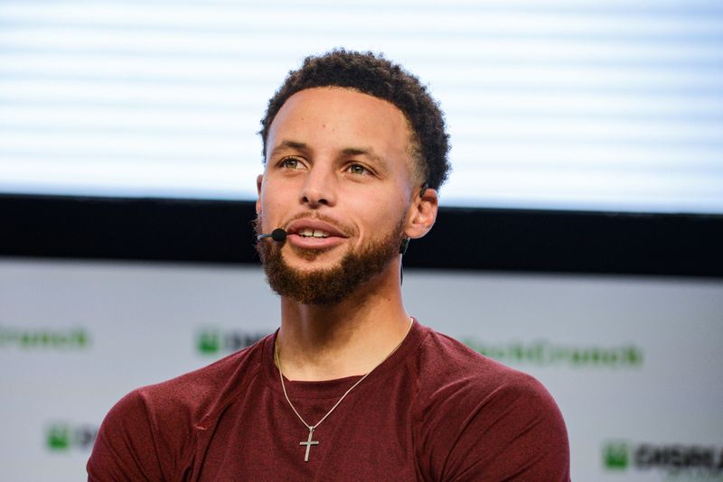 Stephen Curry, Golden Gate Warriors MVP, introduces SC30 Inc. during