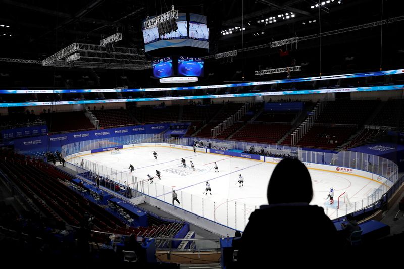 FILE PHOTO: Ice Hockey – Beijing 2022 Winter Olympics Test