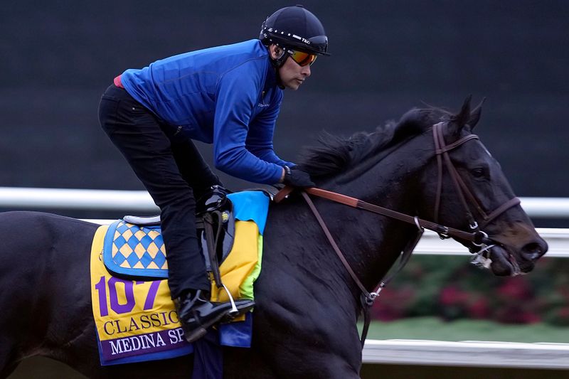 Horse Racing: Breeders’ Cup-Workouts