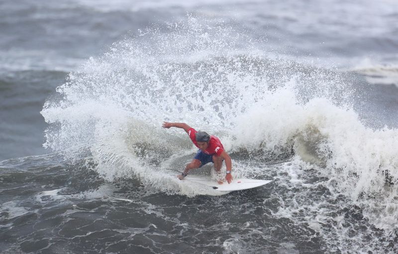 FILE PHOTO: Surfing – Men’s Shortboard – Gold Medal Match