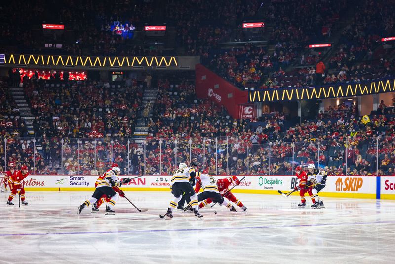 FILE PHOTO: NHL: Boston Bruins at Calgary Flames