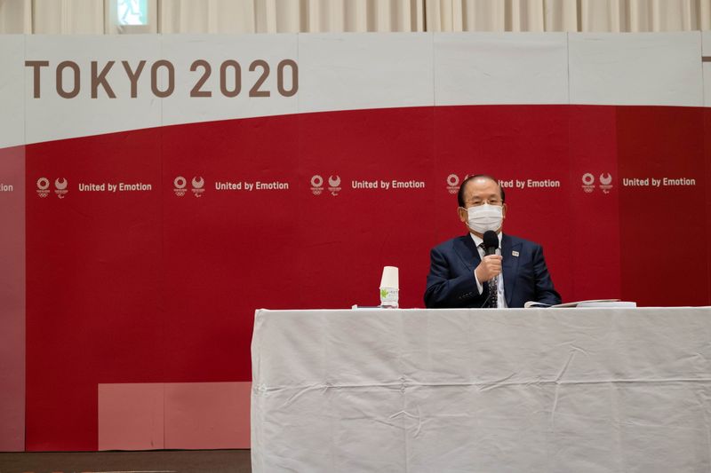 FILE PHOTO: Tokyo 2020 Executive board meeting presser