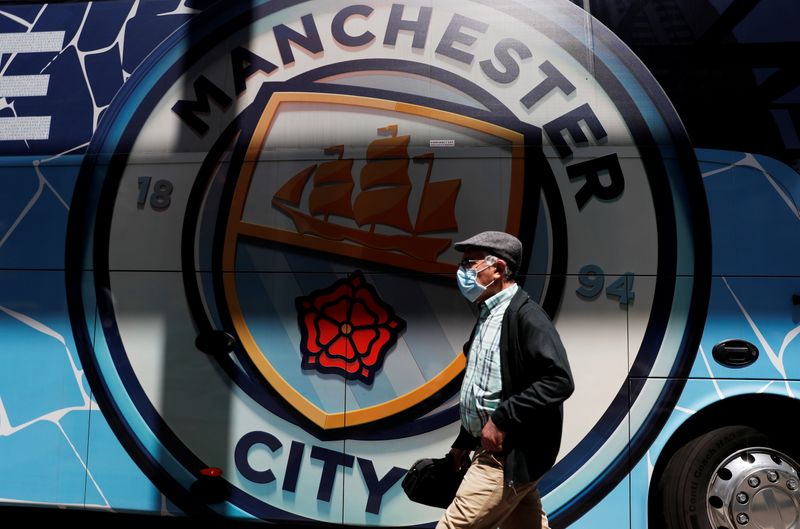 FILE PHOTO: Champions League – Manchester City arrive in Porto