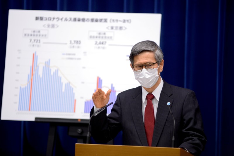 FILE PHOTO: President of the Japan Community Healthcare Organization Shigeru
