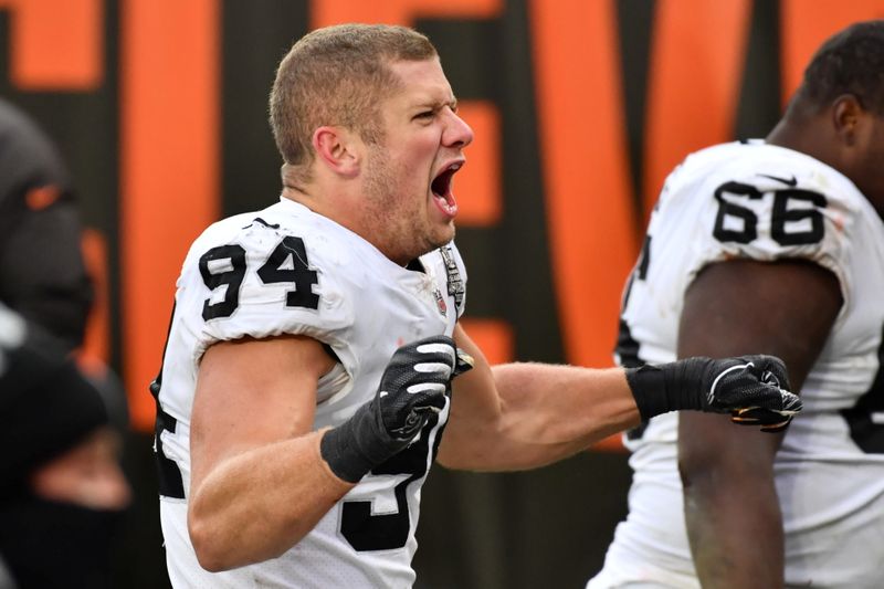 FILE PHOTO: NFL: Las Vegas Raiders at Cleveland Browns