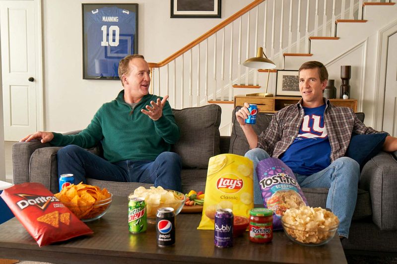 Eli Manning features in an NFL post-season ad campaign for
