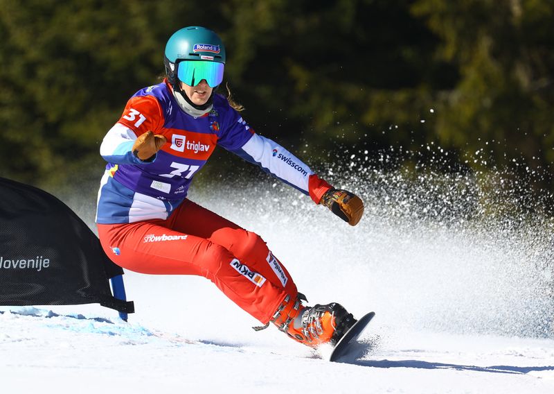 FILE PHOTO: FIS Snowboard Alpine World Championship – Women’s Parallel