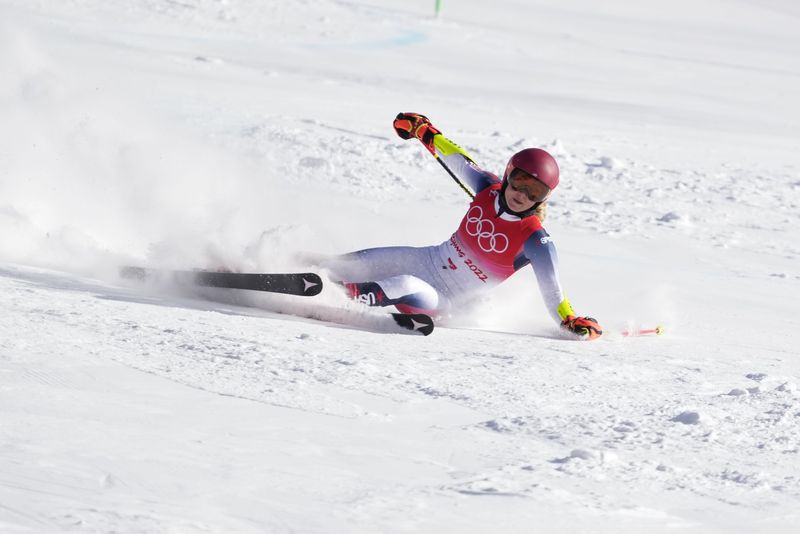Olympics: Alpine Skiing-Womens Giant Slalom