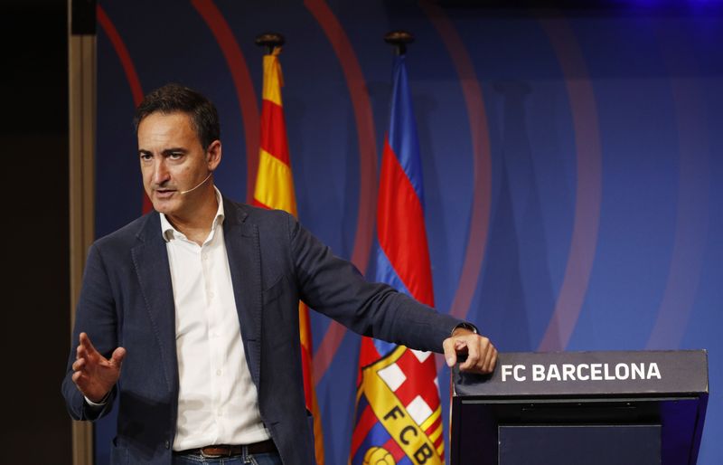 FC Barcelona’s CEO Ferran Reverter Press Conference
