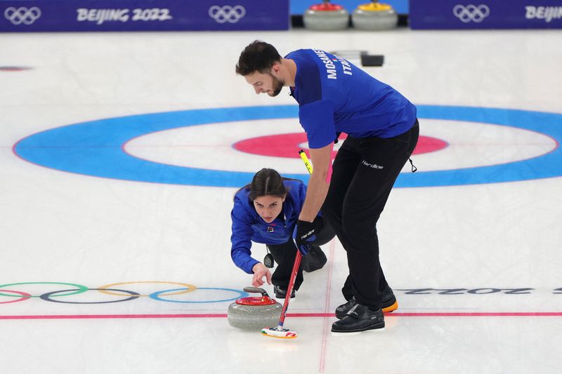 Curling – Mixed Doubles Gold Medal Game – Italy v