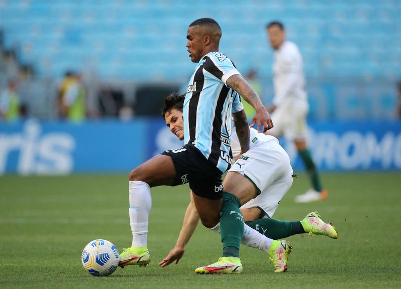 FILE PHOTO: Brasileiro Championship – Gremio v Palmeiras
