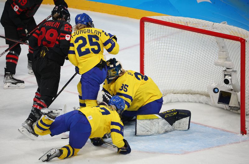 Ice Hockey – Women’s Play-offs Quarterfinals – Canada v Sweden